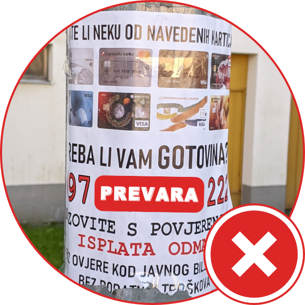 ne posudujte novac od bilo koga v7
